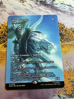 Doom Variant - Roaming Throne (Borderless) - 99 / English / Near Mint MTG - Image 4