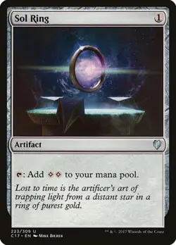 Sol Ring Commander 2017 LP MTG - Image 1