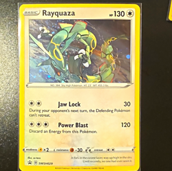 The Pokemon Company Pokemon TCG Rayquaza SWSH029 SWSH Promo Holo EN 130 HP Basic - Image 1