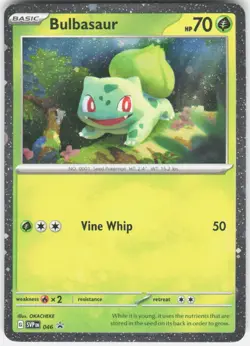 Bulbasaur (Cosmos Holo) 046 Promo Scarlet & Violet Promo Pokemon Near Mint - Image 1