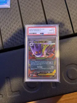 2025 POKEMON PFL EN-PHANTASMAL FLAMES 056 MEGA GENGAR EX PSA 10 x2 - Image 2
