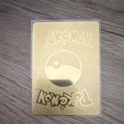 Pokemon Charizard Gold Foil Fan Art textured card 1999 #4/102 - Image 2