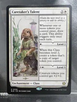 Caretaker's Talent Bloomburrow Regular - Image 1