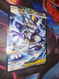 Pokemon TCG Mega Zeraora ex 114/084 Pitch Black SIR - Image 1
