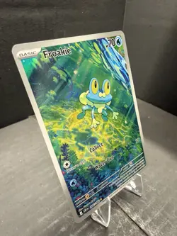 Froakie 088/086 Me04: Chaos Rising Holo Illustration Rare Pokemon Near Mint - Image 2