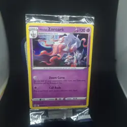 Hisuian Zoroark 076/196 EB Games Promo Sealed Pokemon Holo Australian Exclusive - Image 1