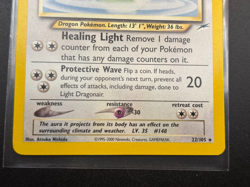 Light Dragonair 22/105 Neo Destiny Unlimited Rare Pokemon LP - Image 3