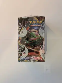 Pokemon TCG Sword And Shield Base Set Half Booster Box (18x Boosters) New/Sealed - Image 4