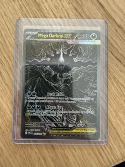 Mega Darkrai EX 116/084 Evolutions Secret Rare Full Art Holo PSA CONTENDER - Image 1