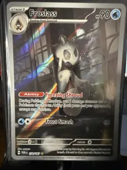 Froslass 174/167 Pokemon TCG Twilight Masquerade Illustration Rare IR English NM - Image 1