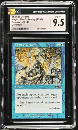 THEFT OF DREAMS Exodus C CGC 9.5 MTG [Nostalgium] - Image 1