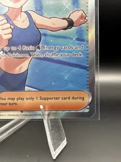 Pokemon TCG Misty's Vitality 111/084 Full Art Me05: Pitch Black Holo NM - Image 5