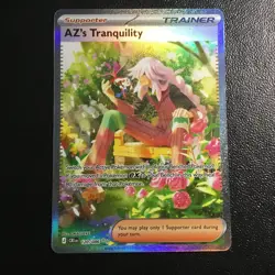 MINT The Pokemon Company AZ's Tranquility 120/086 Full Art Holo SIR pack fresh - Image 1