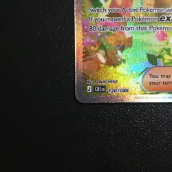 MINT The Pokemon Company AZ's Tranquility 120/086 Full Art Holo SIR pack fresh - Image 4