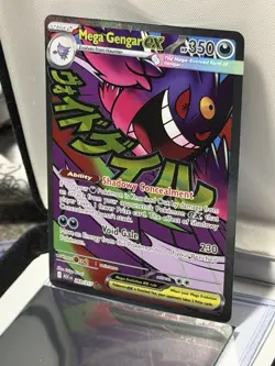 MEGA GENGAR ex 269/217 Mega Attack Rare MINT • Pokemon TCG Ascended Heroes - Image 5