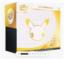 Presale Pokemon TCG: 30th Anniversary Celebrations ETB - PRESALE - Image 1