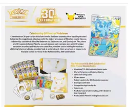 Presale Pokemon TCG: 30th Anniversary Celebrations ETB - PRESALE - Image 3
