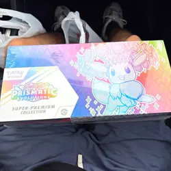 Pokemon TCG Prismatic Evolutions Super-Premium Collection Box Eevee English - Image 1