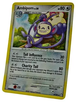 Ambipom 3/123 Holo Rare Mysterious Treasures New NM With eBay Tracking 1a - Image 2