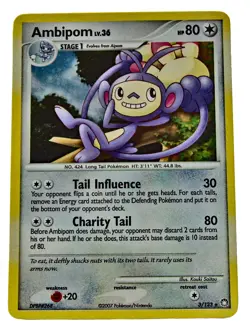 Ambipom 3/123 Holo Rare Mysterious Treasures New NM With eBay Tracking 1a - Image 3