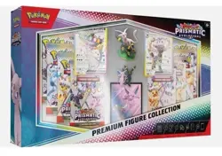 POKEMON TCG Prismatic Evolutions Premium Figure Collection Sealed - Lot of 5 - Image 1