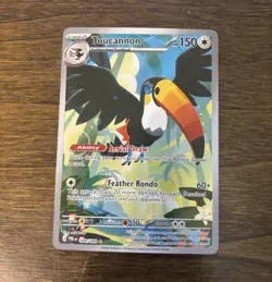 Pokemon TCG Toucannon Pitch Black 094/084. Illustrated Rare - Image 1