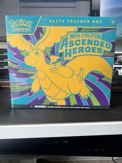 Pokemon TCG Ascended Heroes Elite Trainer Box Factory Sealed New ETB - Image 1