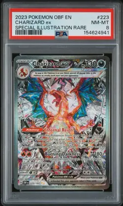 Charizard ex 223/197 SV03: Obsidian Flames Holo Pokemon - Image 1