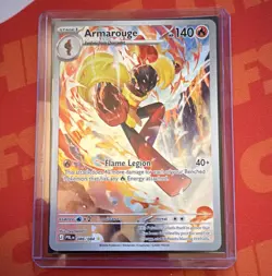 Armarouge - 086/084 IR Illustration Rare ME05: Pitch Black - NM & SHIPS FAST! - Image 1