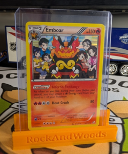 Emboar 27/113 Holo Rare Legendary Treasures Pokemon NM - Image 1
