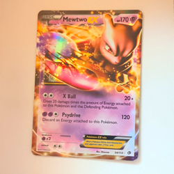 Pokemon TCG Mewtwo EX 54/113 Legendary Treasures 2013 Holo 170 HP Ultra - Image 1