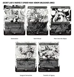 🔥 MTG MARVEL Spider-Man Secret Lair PRESALE Venom Unleashed confirmed nonfoil - Image 1
