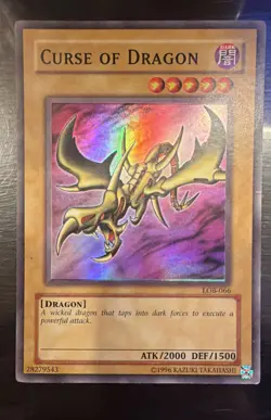 Curse of Dragon LOB-066 The Legend of Blue Eyes White Dragon Unlimited|Unlimited - Image 1