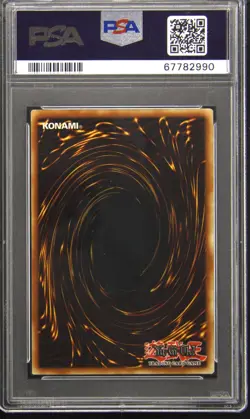 2007 YU-GI-OH! PREM PACK #EN001 MAGICIAN OF BLACK CHAOS PSA 5 - Image 2