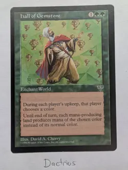 Hall of Gemstones - Mirage - MtG - Image 1
