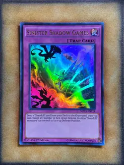 Yugioh Sinister Shadow Games MP15-EN114 Ultra Rare 1st Ed NM - Image 1