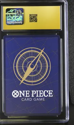 🛡🌸 CGC PRISTINE 10 | Rebecca OP10-058 SR | Royal Blood Japanese - Image 2