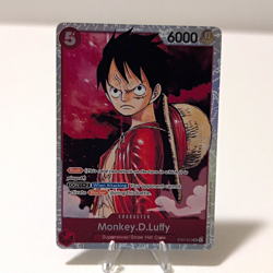 One Piece CCG Monkey D. Luffy ST01-012 Character Foil SR EN - Image 1