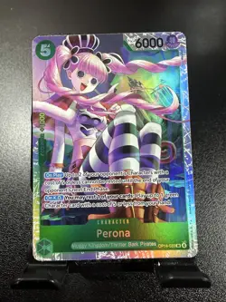 One Piece The Azure Sea's Seven #OP14-033 Perona Super Rare - Image 1