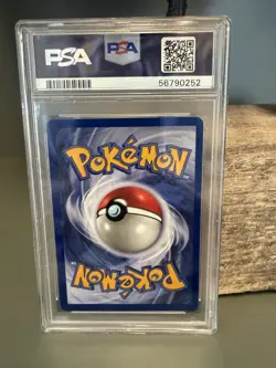 Pokemon TCG 1999 Raichu Holo Rare Fossil PSA 7 #14/62 WOTC English - Image 3