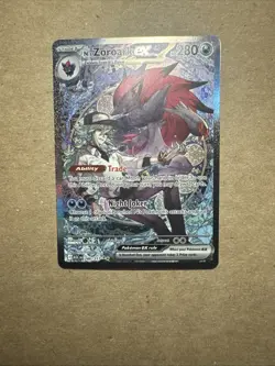 Pokemon TCG N's Zoroark EX 286/217 Ascended Hero’s Special Illustration Rare NM - Image 1