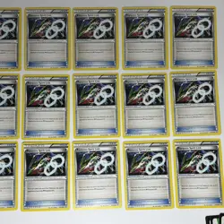 18x Pokemon XY Roaring Skies Rayquaza Spirit Link Non Holo Card, LOT (G08) - Image 4