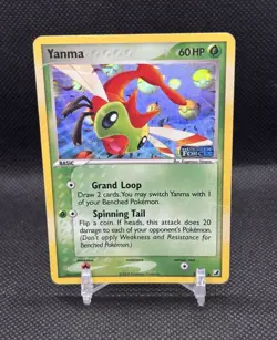 Yanma 50/115 Reverse Holo Pokemon Card 2005 EX Unseen Forces - Image 1
