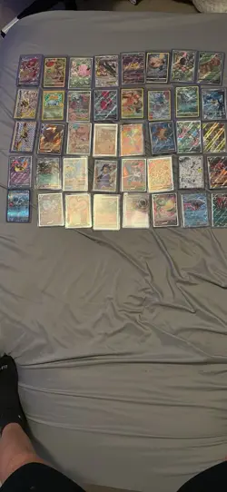 Pokemon TCG Crown Zenith Mew GG10/GG70 Full Art Holo Trainer 37-Card Lot - Image 1