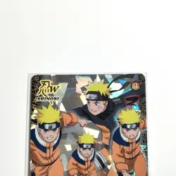 Naruto vintage Holo foil card BANDAI Japanese Anime japan 2007 #R55 - Image 2
