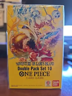 One Piece Adventure On Kami's Island Double PAck Set 10 Card Game TCG - Image 1