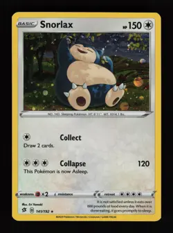 Snorlax (Cosmos Holo) 141/192 Promo Miscellaneous Cards & Products Pokemon Cards - Image 1