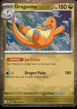 Dragonite (Cosmos Holo) 149/165 Rare Miscellaneous Cards & Products Pokemon NM - Image 1
