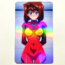 Yu-Gi-Oh! Tea Gardner Sexy Doujin Waifu Girl Lewd Anime Art Goddess Card - Image 1