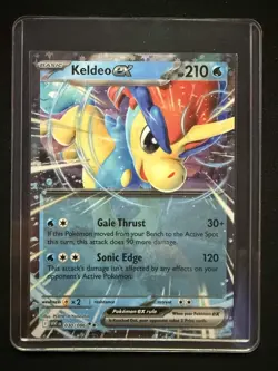 Keldeo ex 030/086 SV White Flare Double Rare Holo Pokemon TCG Card NM - Image 5